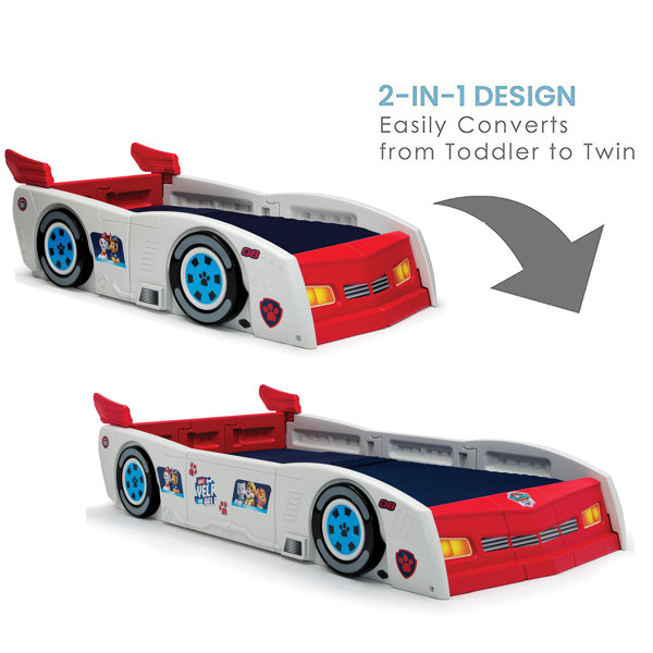 Delta Children Paw Patrol Twin Car Bed & Reviews Wayfair